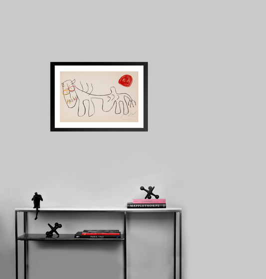 L'enfance d'Ubu, plate 1006 by Joan Miro, 1975 - Mourlot Editions - Fine_Art - Poster - Lithograph - Wall Art - Vintage - Prints - Original