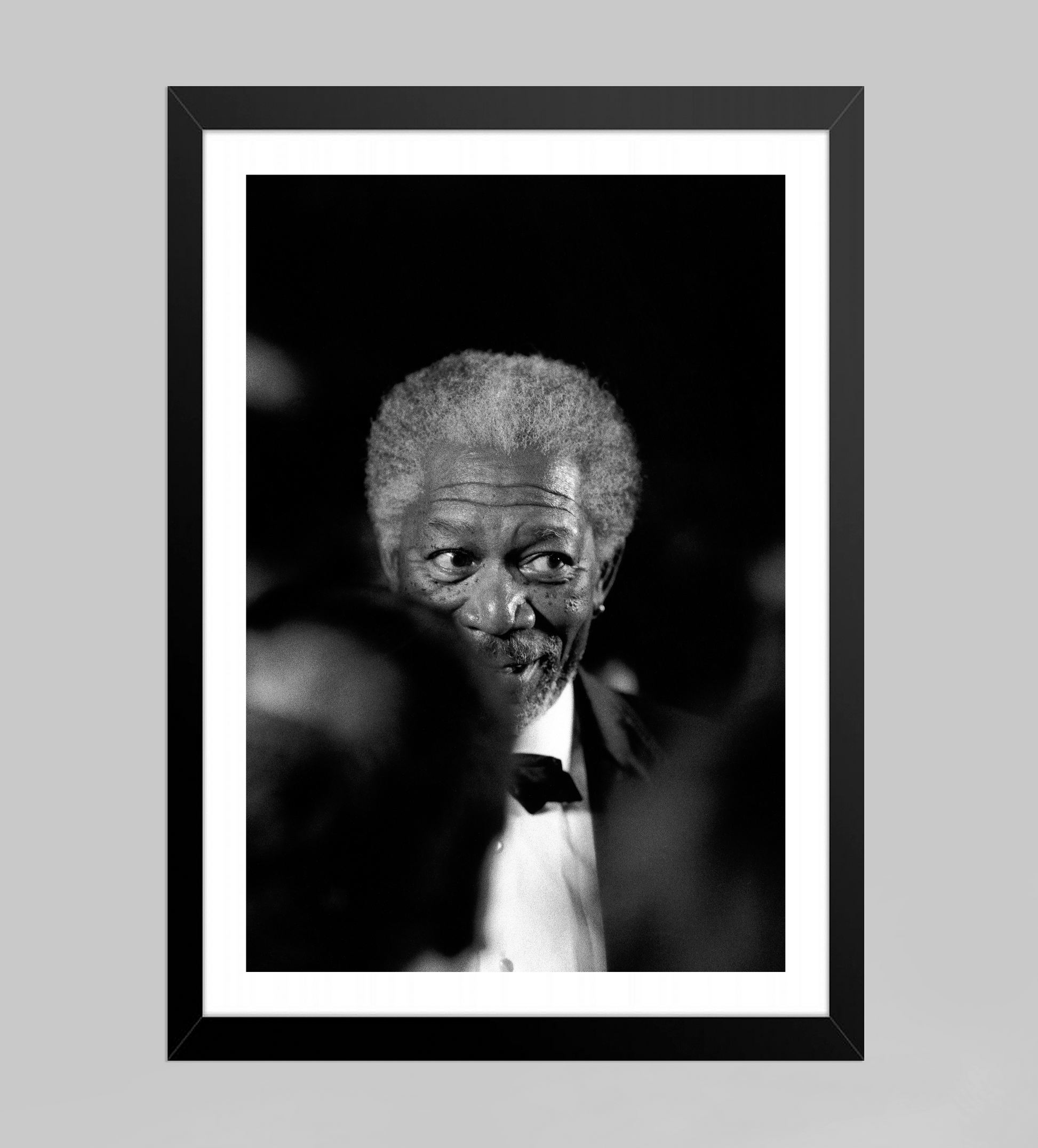 Morgan Freeman by Stephane Kossmann - Mourlot Editions - Fine_Art - Poster - Lithograph - Wall Art - Vintage - Prints - Original
