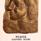 Tete de Femme de Profil (Marie-Therese) - Sculptures Dessins  (after) Pablo Picasso, 1958 - Mourlot Editions - Fine_Art - Poster - Lithograph - Wall Art - Vintage - Prints - Original