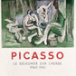 Le déjeuner sur l'herbe - Galerie Louise Leiris, (after) Pablo Picasso, 1962 - Mourlot Editions - Fine_Art - Poster - Lithograph - Wall Art - Vintage - Prints - Original