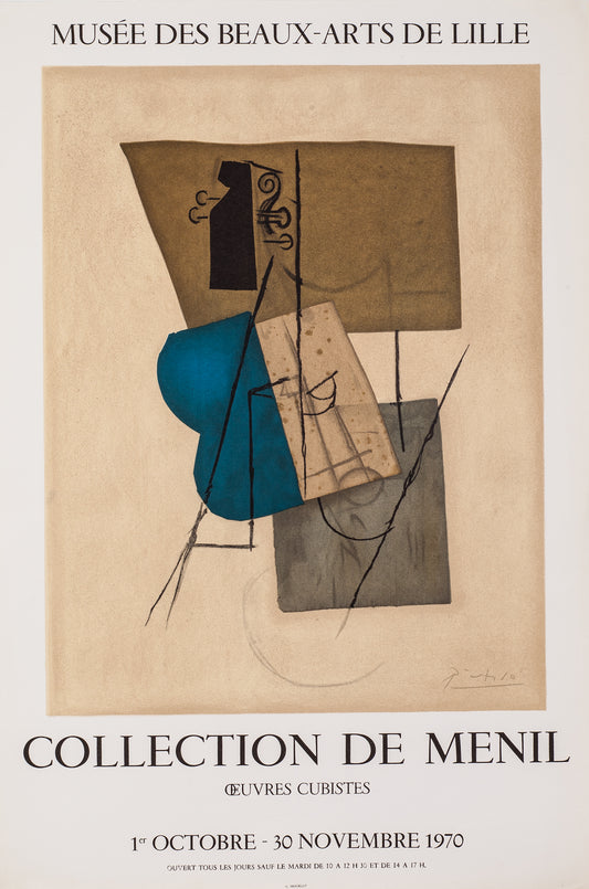 Collection de Menil by Pablo Picasso - Mourlot Editions - Fine_Art - Poster - Lithograph - Wall Art - Vintage - Prints - Original