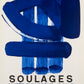 Musee Dynamique-Dakar by Pierre Soulages, 1974 - Mourlot Editions - Fine_Art - Poster - Lithograph - Wall Art - Vintage - Prints - Original