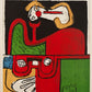 Portrait by Le Corbusier, 1960 - Mourlot Editions - Fine_Art - Poster - Lithograph - Wall Art - Vintage - Prints - Original