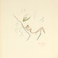 Profil de Garçon en couleur - by Jean Cocteau, 1956 / 1975 - Mourlot Editions - Fine_Art - Poster - Lithograph - Wall Art - Vintage - Prints - Original