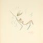 Profil de Garçon en couleur - by Jean Cocteau, 1956 / 1975 - Mourlot Editions - Fine_Art - Poster - Lithograph - Wall Art - Vintage - Prints - Original