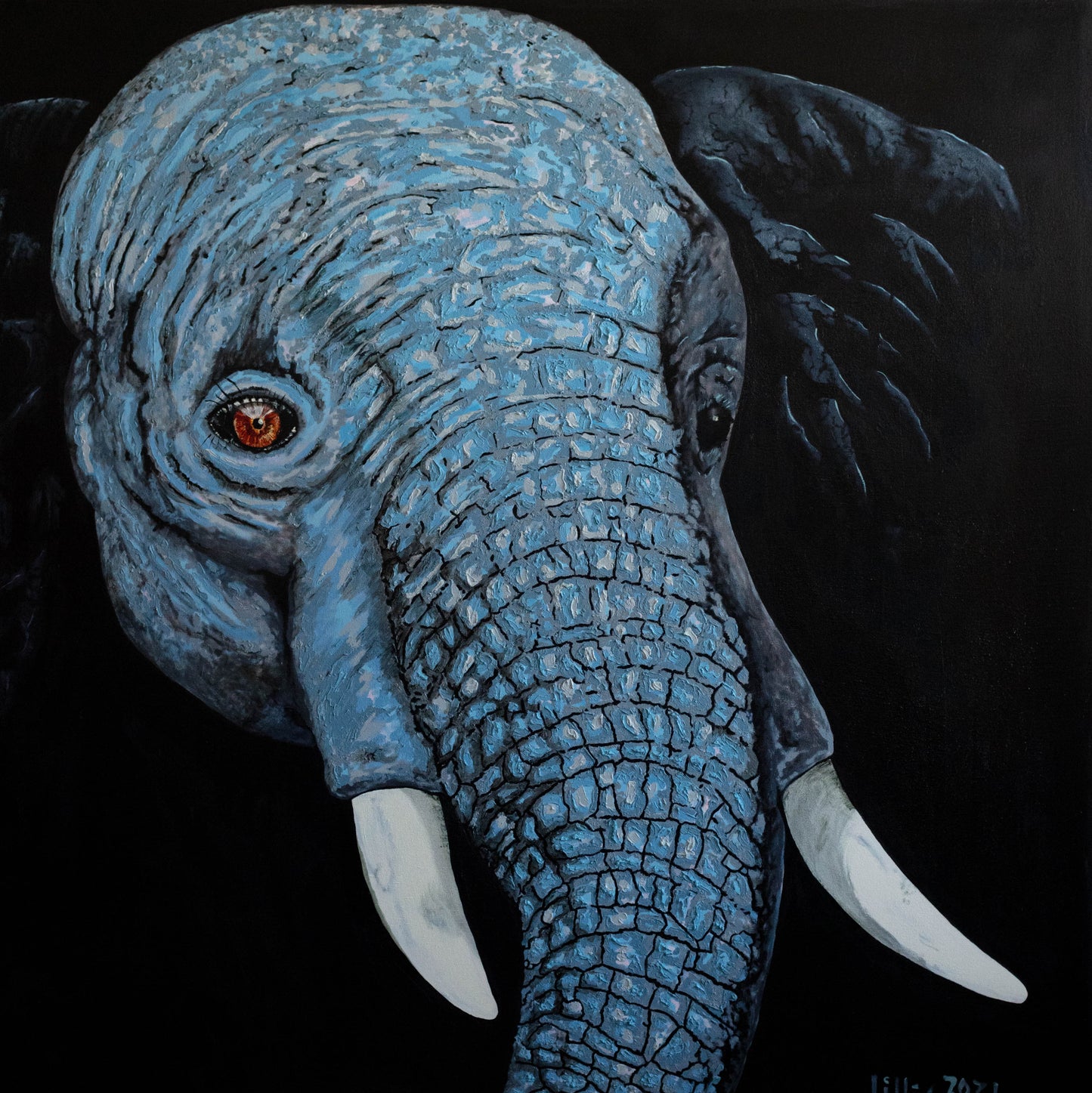 Elephant by Richard Lilley - Mourlot Editions - Fine_Art - Poster - Lithograph - Wall Art - Vintage - Prints - Original