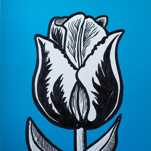 Tulip by Richard Lilley - Mourlot Editions - Fine_Art - Poster - Lithograph - Wall Art - Vintage - Prints - Original
