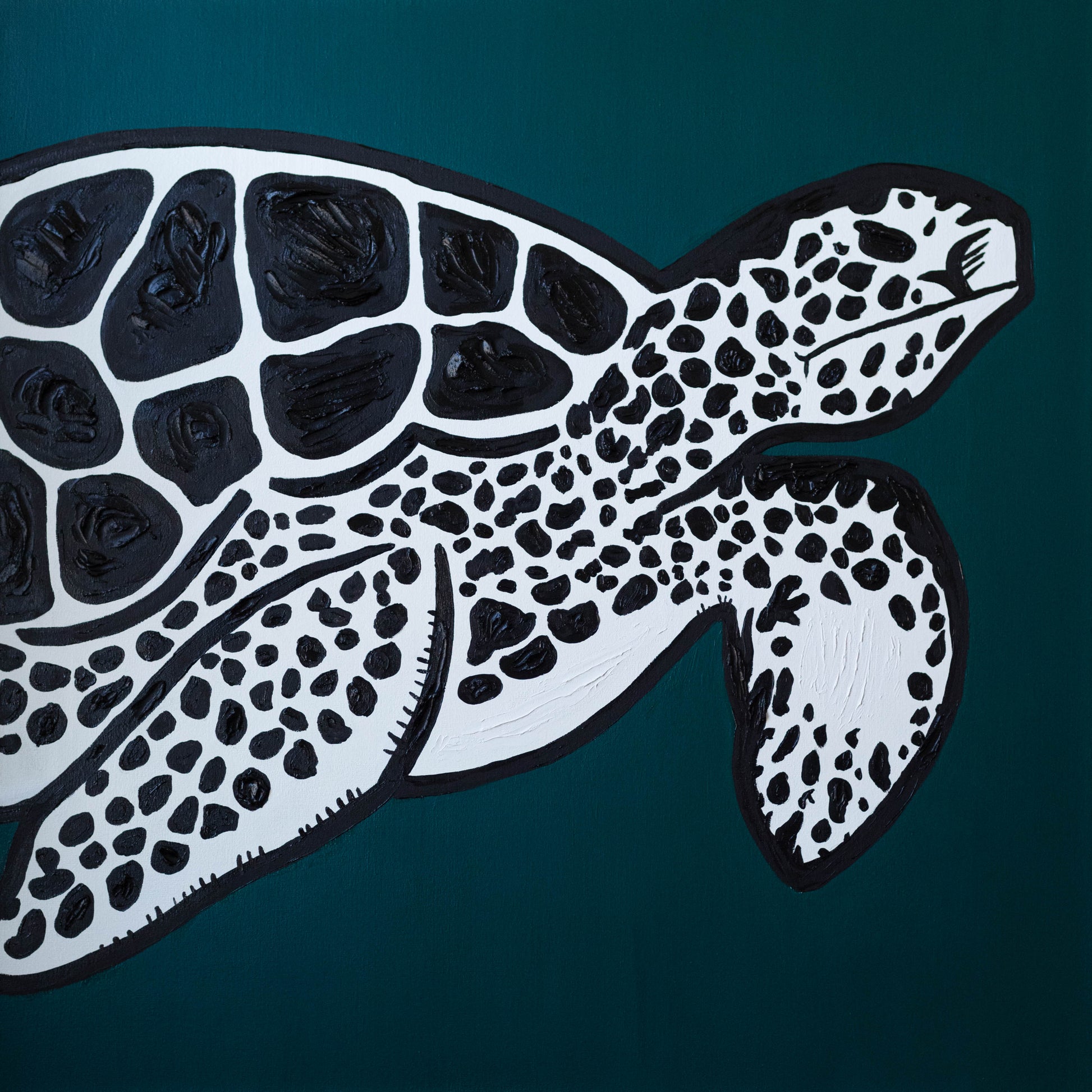 Sea Turtle by Richard Lilley - Mourlot Editions - Fine_Art - Poster - Lithograph - Wall Art - Vintage - Prints - Original