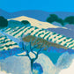 Provence IV From the Portfolio "Provence" by Roger Mühl, 1986 - Mourlot Editions - Fine_Art - Poster - Lithograph - Wall Art - Vintage - Prints - Original