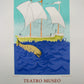 Teatro Museo Figueras (after) Salvador Dali, 1974 - Mourlot Editions - Fine_Art - Poster - Lithograph - Wall Art - Vintage - Prints - Original