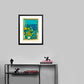 Bouquet a la Fenetre by André Cottavoz - Mourlot Editions - Fine_Art - Poster - Lithograph - Wall Art - Vintage - Prints - Original