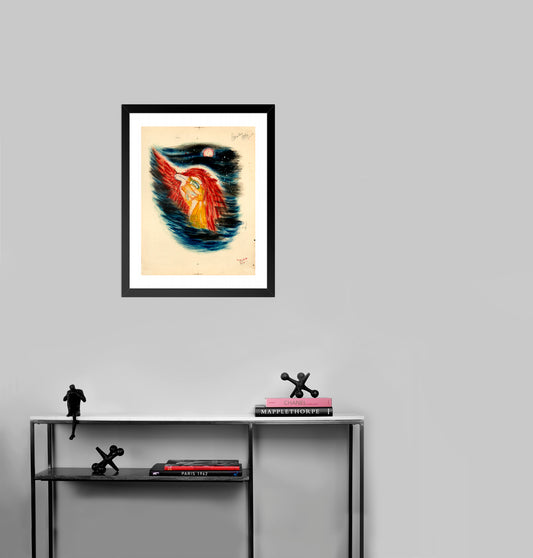 VIII From Visions of the Bible by Elijah Reuven-Rubin - Mourlot Editions - Fine_Art - Poster - Lithograph - Wall Art - Vintage - Prints - Original