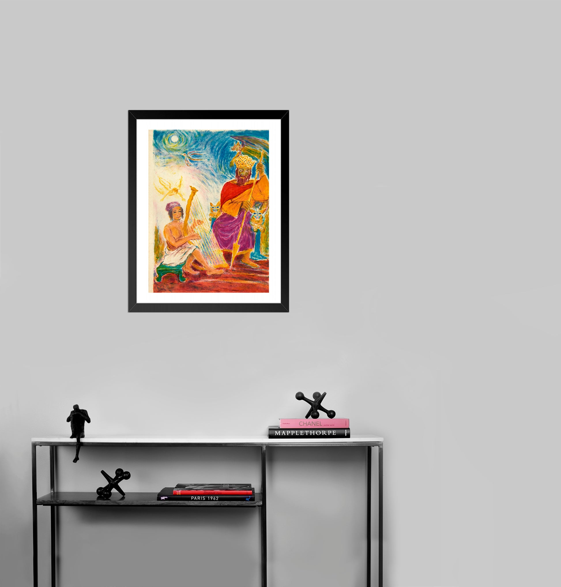 Neptune by Ira Moskowitz - Mourlot Editions - Fine_Art - Poster - Lithograph - Wall Art - Vintage - Prints - Original
