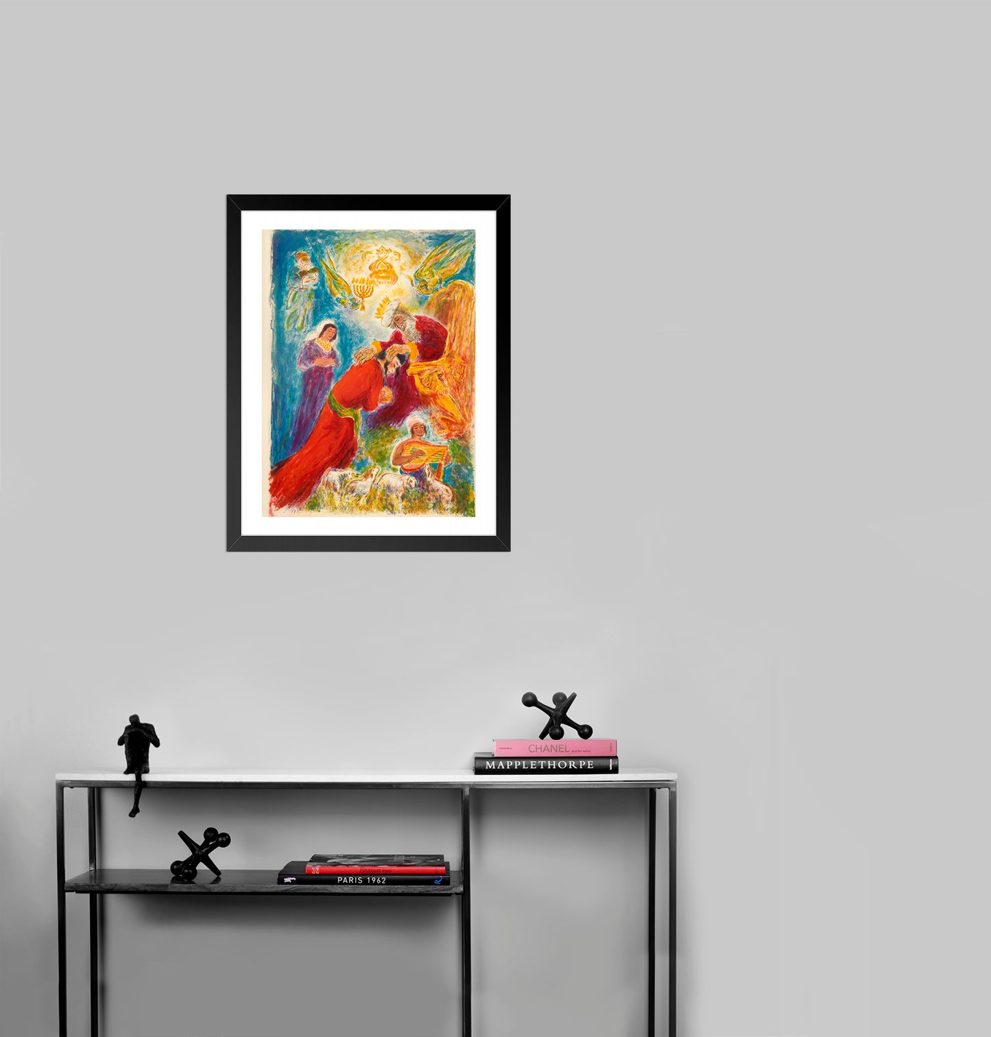 King Solomon by Ira Moskowitz - Mourlot Editions - Fine_Art - Poster - Lithograph - Wall Art - Vintage - Prints - Original