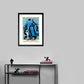 Moise - Reims - Musee des Beaux-Arts by Marc Chagall, 1960 - Mourlot Editions - Fine_Art - Poster - Lithograph - Wall Art - Vintage - Prints - Original