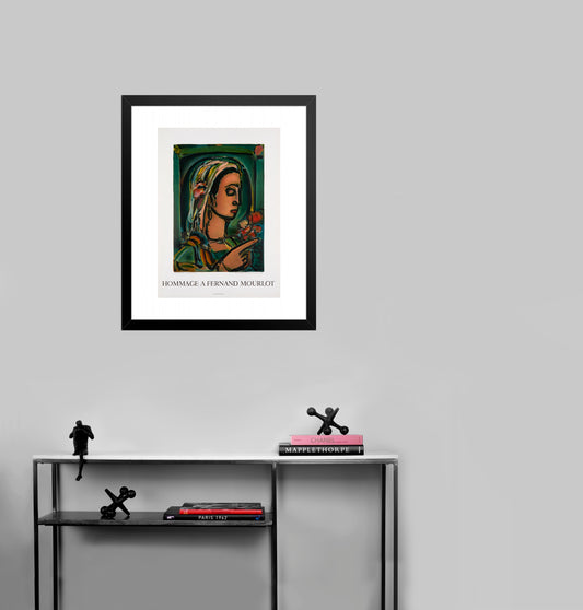 La Sybille de Cumes - Hommage à Fernand Mourlot (after) Georges Rouault, 1990 - Mourlot Editions - Fine_Art - Poster - Lithograph - Wall Art - Vintage - Prints - Original