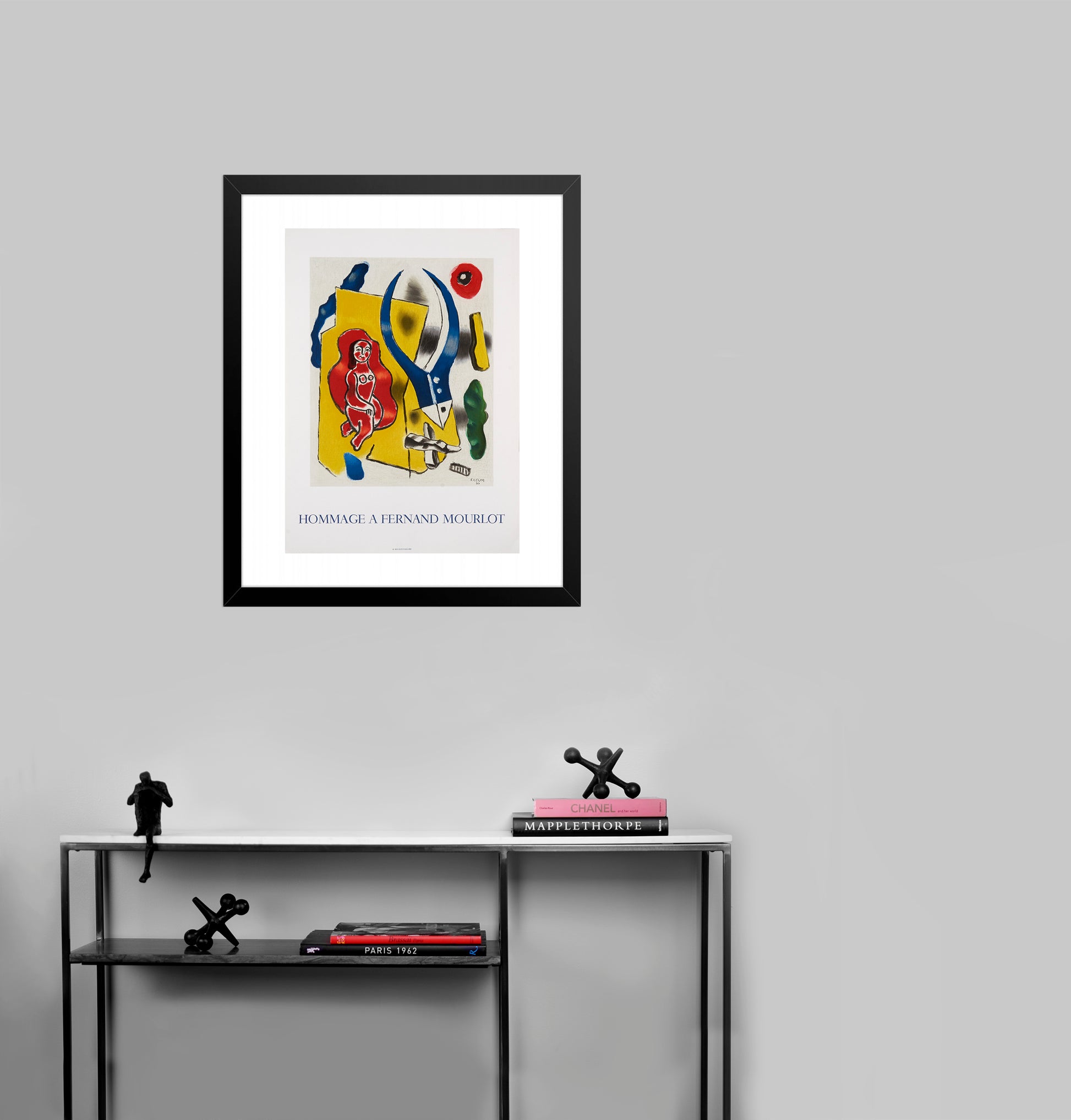 Hommage à Fernand Mourlot (after) Fernand Leger, 1990 - Mourlot Editions - Fine_Art - Poster - Lithograph - Wall Art - Vintage - Prints - Original