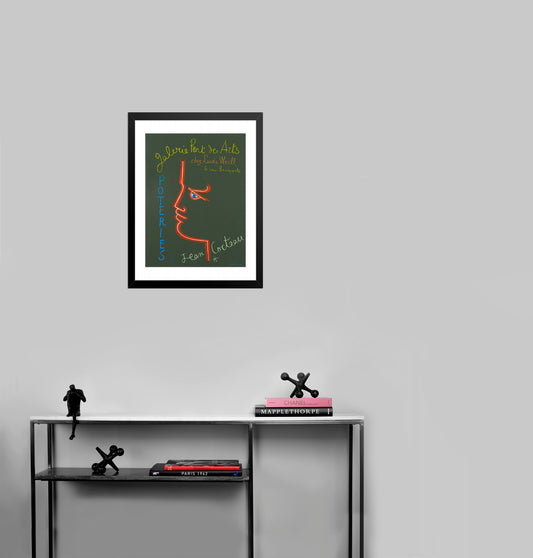 Galerie Pont des Arts Poteries by Jean Cocteau - Mourlot Editions - Fine_Art - Poster - Lithograph - Wall Art - Vintage - Prints - Original