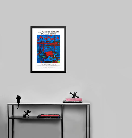 Les Peintres Témoins de leur temps - Musee Galliera by Isis Kischka, 1975 - Mourlot Editions - Fine_Art - Poster - Lithograph - Wall Art - Vintage - Prints - Original
