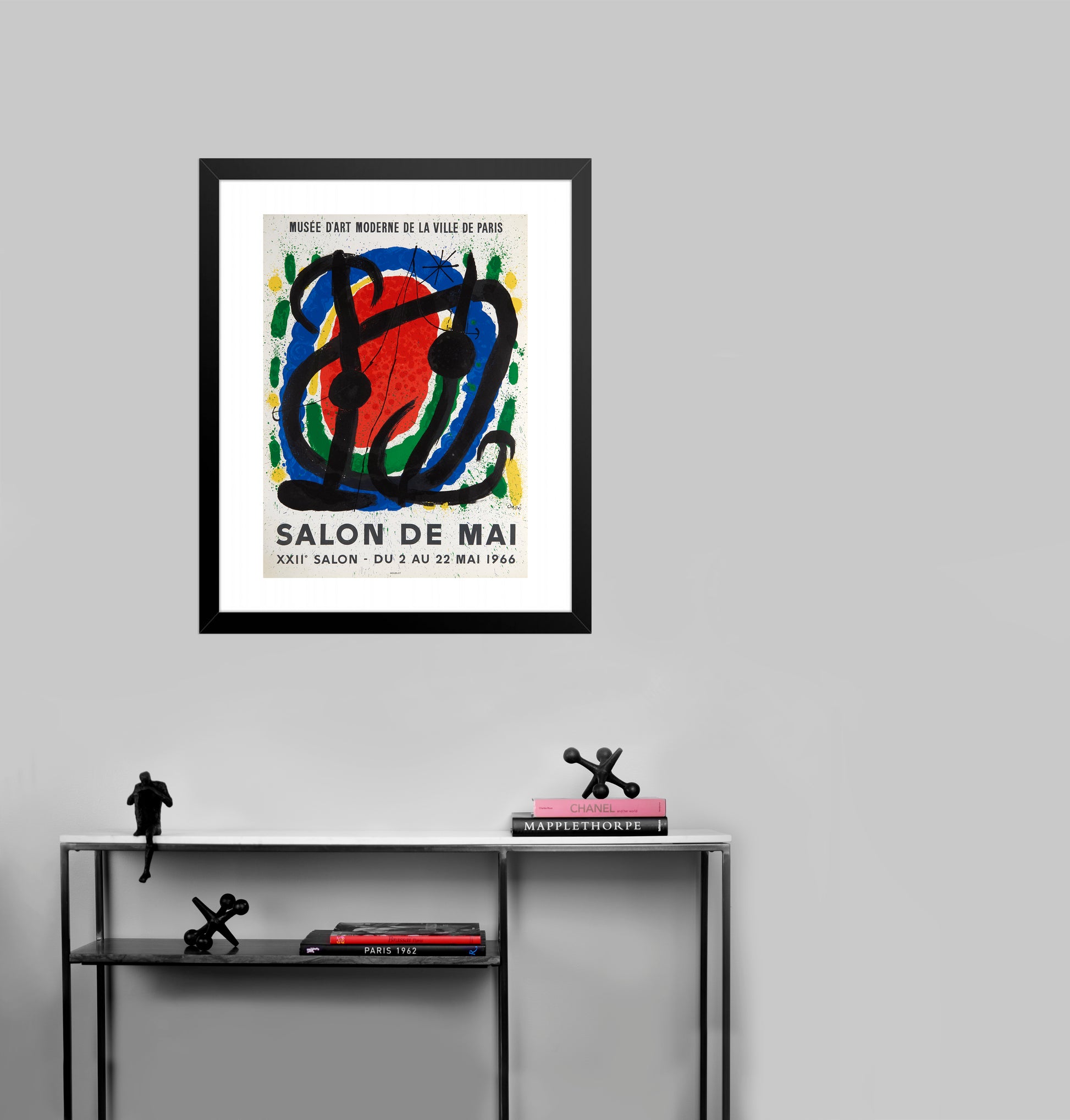 Salon de Mai by Joan Miro, 1966 - Mourlot Editions - Fine_Art - Poster - Lithograph - Wall Art - Vintage - Prints - Original