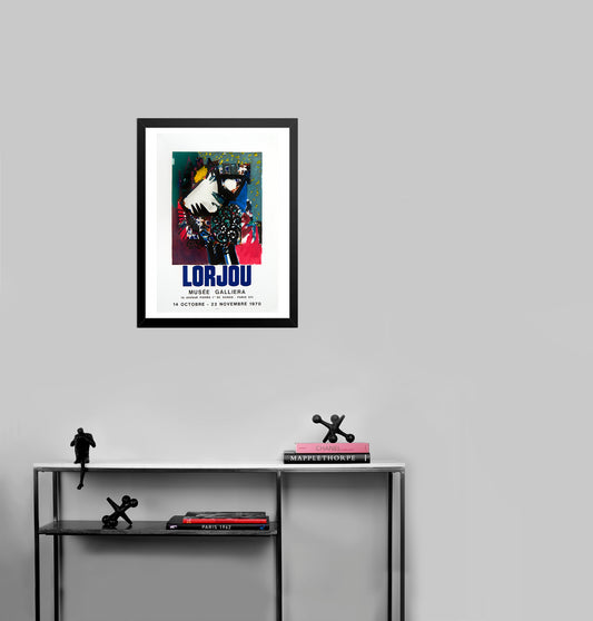 Musee Galleira by Bernard Lorjou - Mourlot Editions - Fine_Art - Poster - Lithograph - Wall Art - Vintage - Prints - Original