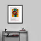 La Coupole - Centenaire de Mourlot by Fernand Leger, 1995 - Mourlot Editions - Fine_Art - Poster - Lithograph - Wall Art - Vintage - Prints - Original