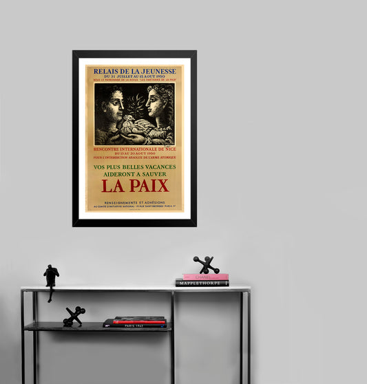 Les Partisans de la Paix by Pablo Picasso - Mourlot Editions - Fine_Art - Poster - Lithograph - Wall Art - Vintage - Prints - Original