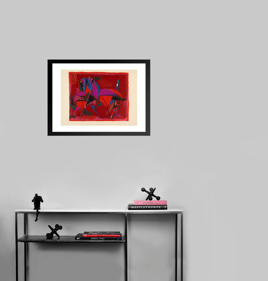 Quadriga by Marino Marini - Mourlot Editions - Fine_Art - Poster - Lithograph - Wall Art - Vintage - Prints - Original