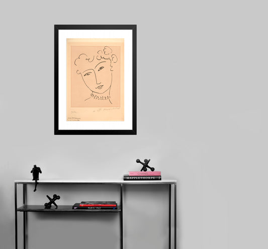 La Pompadour by Henri Matisse - Mourlot Editions - Fine_Art - Poster - Lithograph - Wall Art - Vintage - Prints - Original