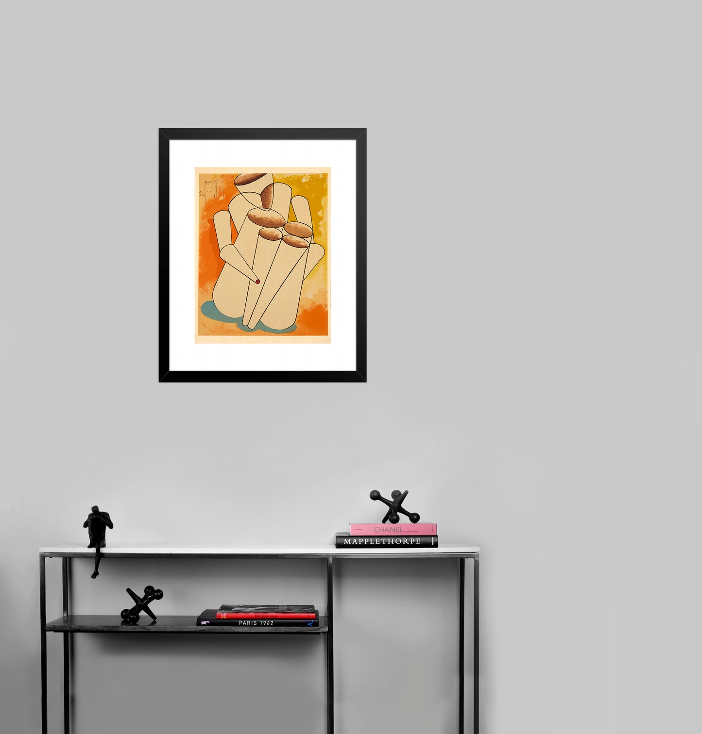 Personage by Man Ray, 1975 - Mourlot Editions - Fine_Art - Poster - Lithograph - Wall Art - Vintage - Prints - Original