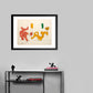 Touching their Feet by Le Corbusier - Mourlot Editions - Fine_Art - Poster - Lithograph - Wall Art - Vintage - Prints - Original