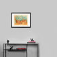 People at the Beach by André Cottavoz - Mourlot Editions - Fine_Art - Poster - Lithograph - Wall Art - Vintage - Prints - Original