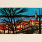 Panorama de St.Tropez by Bernard Buffet, 1979 - Mourlot Editions - Fine_Art - Poster - Lithograph - Wall Art - Vintage - Prints - Original