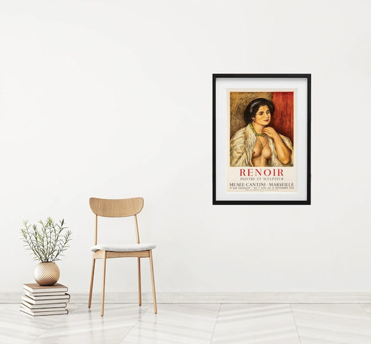 Musée Cantini-Marseille (after) Pierre Auguste Renoir, 1963 - Mourlot Editions - Fine_Art - Poster - Lithograph - Wall Art - Vintage - Prints - Original