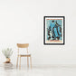 Moise - Reims - Musee des Beaux-Arts by Marc Chagall, 1960 - Mourlot Editions - Fine_Art - Poster - Lithograph - Wall Art - Vintage - Prints - Original