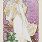 La Dame aux Camelias - Sarah Bernhardt (after) Alphonse Mucha, 1969 - Mourlot Editions - Fine_Art - Poster - Lithograph - Wall Art - Vintage - Prints - Original
