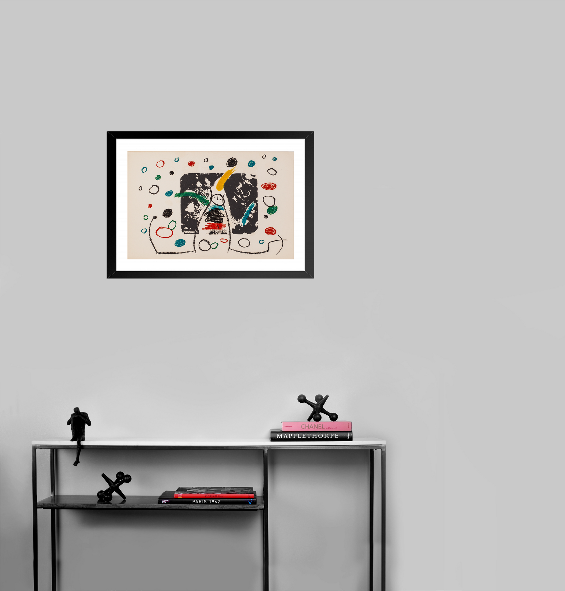 L'enfance d'Ubu, plate 999 by Joan Miro, 1975 - Mourlot Editions - Fine_Art - Poster - Lithograph - Wall Art - Vintage - Prints - Original