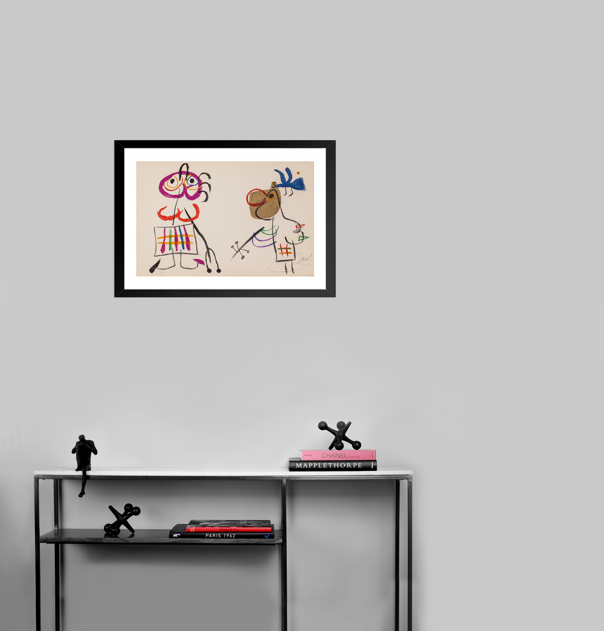 L'enfance d'Ubu: 1014 by Joan Miro - Mourlot Editions - Fine_Art - Poster - Lithograph - Wall Art - Vintage - Prints - Original